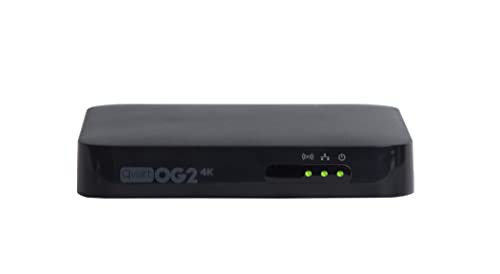 Qviart OG2 4K Receptor Multimedia Streaming Linux Ott Ultra Rápido UHD 2160p HDR10 HLG 10bit H.265 con QTV y un extraordinario Mando a Distancia con Smart Learning