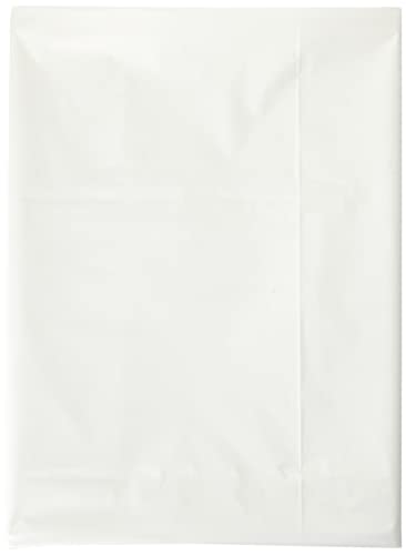 Unique Party 5095 - Mantel de Plástico, Blanco, 2,74 m x 1,37 m