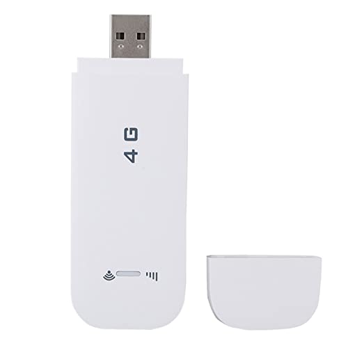 Módem USB 4G LTE, Adaptador de Enrutador de Red Inalámbrico Portátil, Dispositivo Móvil de Bolsillo WiFi Dongle Hotspot Stick con Ranura para Tarjeta SIM, para Computadora Portátil de Escritorio PC Al