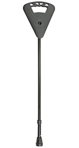 Classic Canes Flipstick - Bastón para asiento de paseo, altura ajustable, color negro