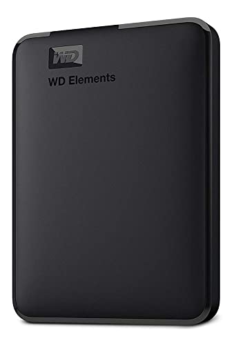 WD 1TB Elements, Disco duro externo portátil, USB 3.0, Negro