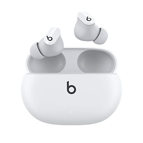 Beats Studio Buds – Auriculares intraurales Totalmente inalámbricos con cancelación del Ruido – Auriculares Bluetooth Resistentes al Sudor, compatibles con Apple y Android – Blanco