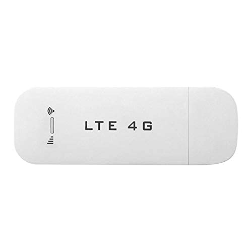 Adaptador 4G LTE - Módem USB 4G LTE Módem USB WiFi inalámbrico Adaptador de Red Inalámbrico con Ranura para Tarjeta SIM/TF Soporte 4G para navegación Web Chat o reproducción de Video en línea