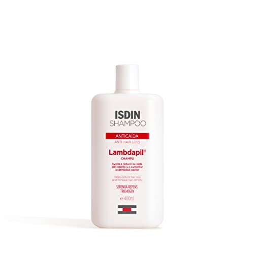 ISDIN Shampoo Lambdapil Anticaída, Ayuda a reducir la caída del cabello y a aumentar la densidad capilar