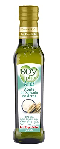 La Española - Aceite de Salvado de Arroz Soy Plus - Cristal 250 ml