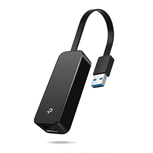 【Nuevo】 TP-Link UE306 -Adaptador USB 3.0 A Gigabit Ethernet 10/100/1000, Diseño Plegable, Plug & Play, Compatible con Nintendo Switch, Windows, Linux