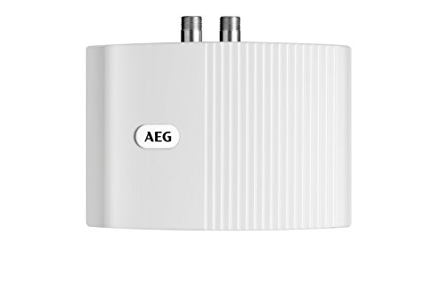 AEG 189554 MTH 350 - Calentador de agua de sistema abierto (tamaño pequeño, 3,5 kW, 230 V), color blanco - [Importado de Alemania]