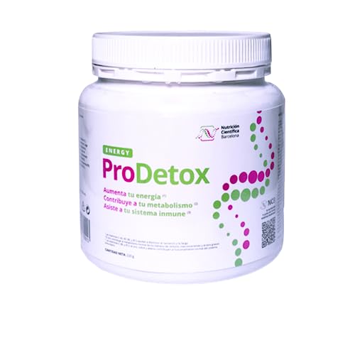 ENERGYPRODETOX - Ayuda a Cuerpo y Mente a Rendir Plenamente: Detox profundo - Energía instantánea - Gran Antioxidante - Aminoácidos, Vitaminas y Plantas - 220g