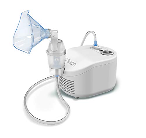 OMRON Healthcare X101 Easy Nebulizador para niños y adultos, Trata condiciones respiratorias como el asma, Bronquitis, Alergia, La tos y los resfriados con facilidad, 1 Unidad (Paquete de 1)