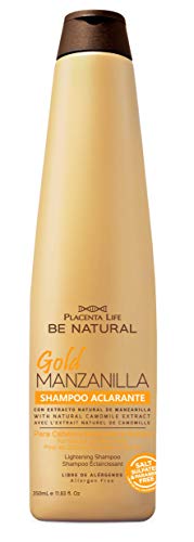 Be Natural, Gold Manzanilla, Champú Aclarante para el cabello, 350ml
