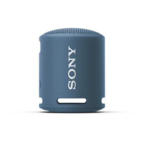 Sony SRS-XB13 - Altavoz Bluetooth Compacto, Duradero y Potente con EXTRA BASS (Resistente al agua, Inalámbrico, 16h Autonomía), Azul