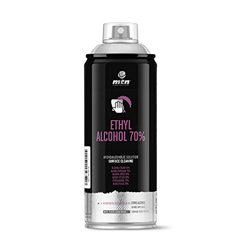 Montana Colors MTN Pro Alcohol Etílico 70% Spray, 400ml, 400