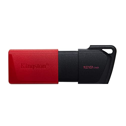 Kingston DataTraveler Exodia M Memoria flash USB 3.2 Gen 1 DTXM/128GB - with Moving Cap (Negro + Rojo)