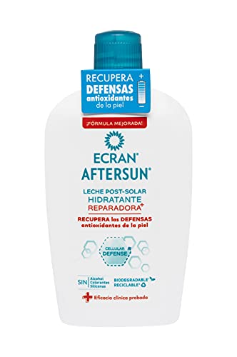 Ecran Aftersun Leche Post-solar Hidratante Y Reparadora - 400ml, Blanco, Almond