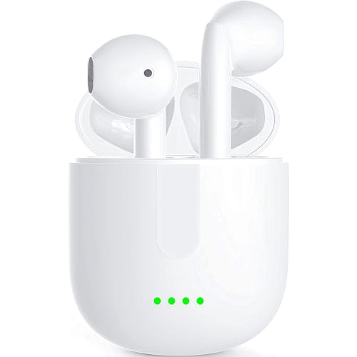 Auriculares Inalámbricos, Auriculares Bluetooth 5.3,IPX8 Impermeable, Control Táctil, Reducción de Ruido In Ear Auriculares con HD Micrófono, HiFi Estéreo, Cascos Inalámbricos para iPhone/iOS/Android