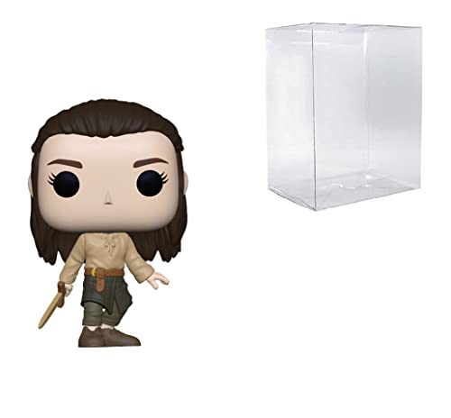 Pop! Figura de vinilo de Game of Thrones Arya Training Pop (con funda protectora de caja emergente)