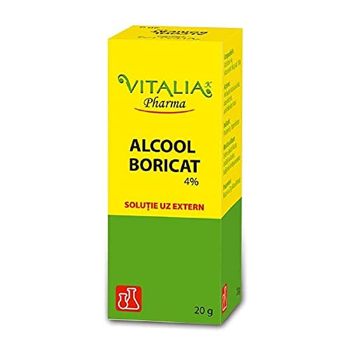 solución de alcohol de ácido bórico 4%