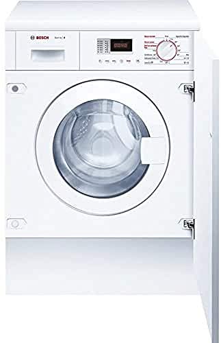 Bosch serie 4 - Lavadora secadora integrable wkd24361ee blanco clase de eficiencia energetica b