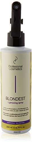 Profesional Cosmetics Blondest Lightening Spray. Acondicionador aclarante de pelo - 200 ml.