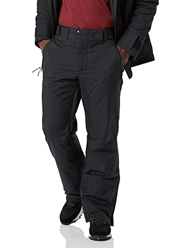Amazon Essentials Pantalón para esquiar con aislamiento impermeable Hombre, Negro, L