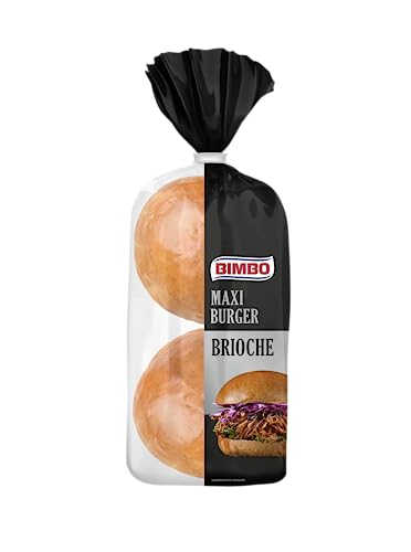 Bimbo - Panecillo Brioche para Burgers 4 unidades, 300 g