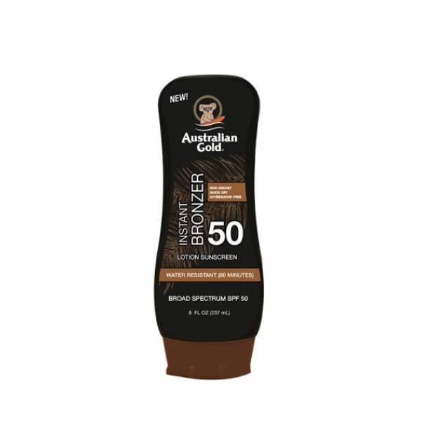 SPF 50 LOTION WITH BRONZER