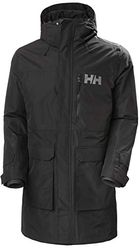 Helly Hansen Rigging Coat Abrigo, Hombre, Black, L