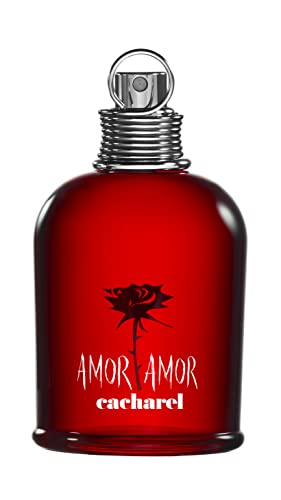 Cacharel Amor Amor, Eau de Toilette en Vaporizador Spray para mujer, Fragancia Afrutada Floral, 100 ml