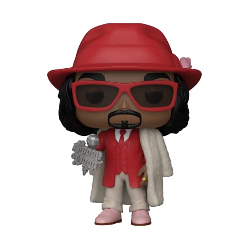 Funko Pop! Rocks: Snoop Dogg with Fur Coat - Figura de Vinilo Coleccionable - Idea de Regalo- Mercancia Oficial - Juguetes para Niños y Adultos - Music Fans - Muñeco para Coleccionistas y Exposición