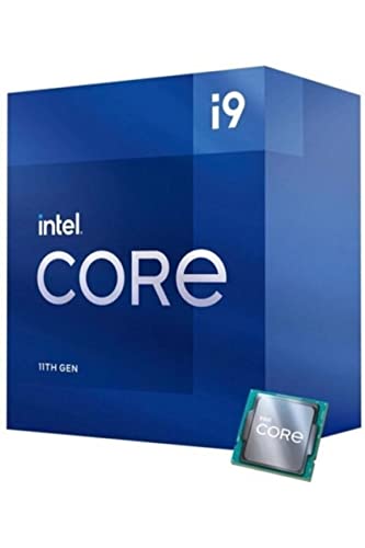 Intel® Core™ i9-11900KF, procesador para equipos de sobremesa, 8 núcleos, hasta 5,3 GHz, desbloqueado, LGA1200 (chipset Intel® serie 500 y determinados chipsets Intel® serie 400), 125 W