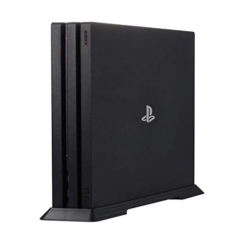 KlsyChry Soporte Vertical PS4 Pro para Playstation 4 Pro con una función de refrigeración respiraderos y Antideslizantes pies