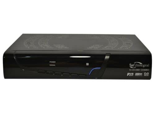 Sat Integral S-1311 HD Combo, Receptor satélite + TDT, Full HD, con Adaptador USB-LAN (con Antena WiFi)