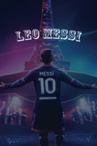 leo messi in psg: notebook 120 page 6x9 inches: paris/fans/messi/psg/notebook