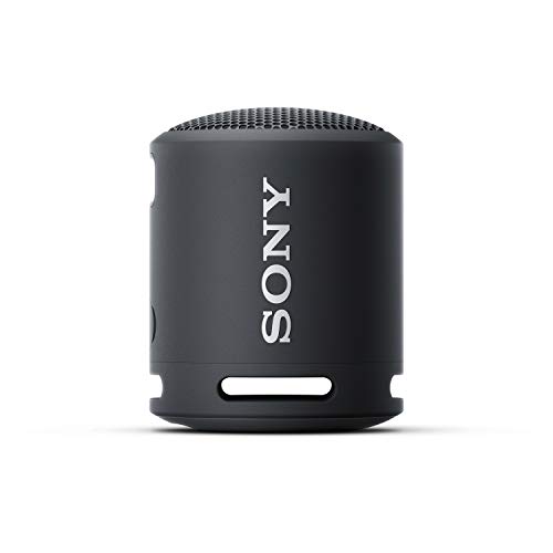Sony SRS-XB13 - Altavoz Bluetooth Compacto, Duradero y Potente con EXTRA BASS (Resistente al agua, Inalámbrico, 16h Autonomía), Negro