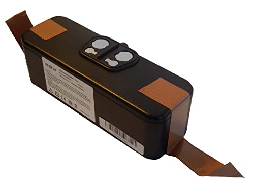 vhbw Batería Recargable Compatible con iRobot Roomba 651, 660, 665, 670, 671, 675, 681, 695 aspiradora, Robot Limpieza (4500 mAh, 14,4 V, Li-Ion)