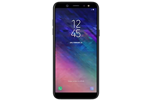 Samsung Galaxy A6 (2018) Smartphone, 32 GB ampliable, Dual Sim, Negro (Black) [Versión Español] (Reacondicionado)