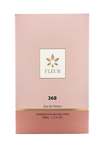 FLEUR № 368 Perfume de Mujer inspirado en Baccarat Rouge 540, Profumo di lunga durata, Eau de Parfum Vaporizador 50 ml
