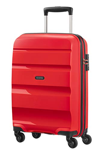 American Tourister - Bon Air - Spinner Equipaje de mano 55 cm, 32 L, Rojo (Magma Red)