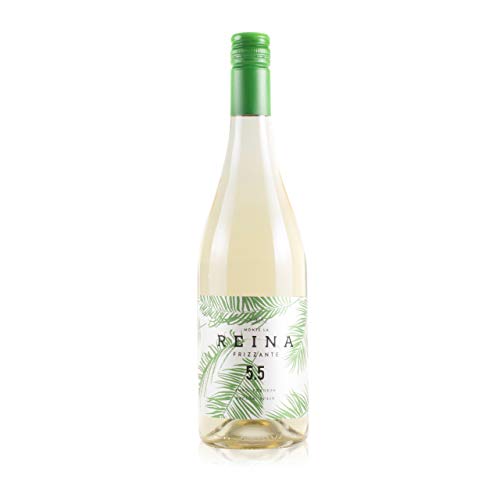 VINO FRIZZANTE REINA- 100% verdejo, Vino Frizzante Recomendado - Con un Sabor Suave, Agradable y Vivo I Tempranillo Frizzante -BUBBLE (1 FRIZZ.5,5)