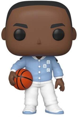 Funko 46803 Pop Baloncesto: UNC-Michael Jordan (Warm Ups) NCAA Juguete Coleccionable, Multicolor