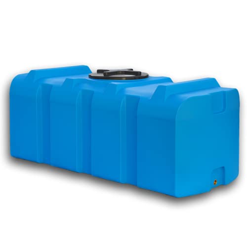 Varile Depósito de Agua Potable 500L Azul | Sin BPA | Rosca de latón de 3/4' integrada Apto para Uso alimentario