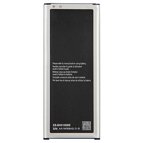 Ellenne Batería compatible con Samsung Galaxy Note 4 N910F EB-BN910BBE 3220MAH