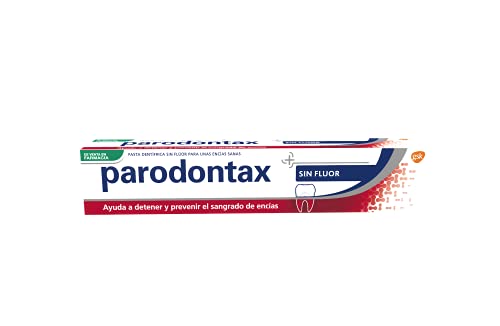 Parodontax Pasta de Dientes Sin Flúor, Ayuda a Detener y Prevenir el Sangrado de Encías, Para Unas Encías Sanas, 75 ml