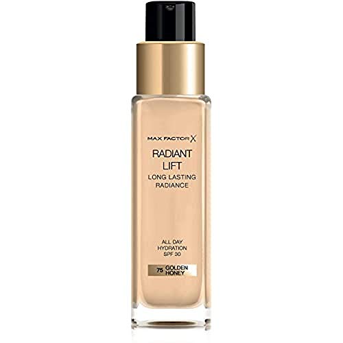 Max Factor Radiant Lift Base de maquillaje Tono 75 Golden Honey - 30 ml