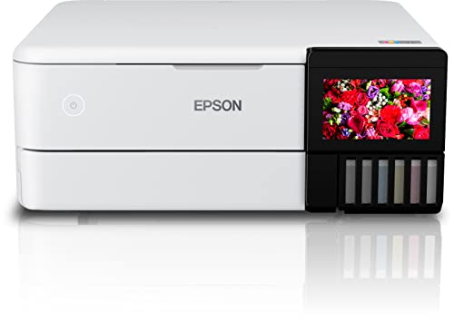 Epson EcoTank ET-8500 | Impresora Fotográfica A4 MultiFunción WiFi con Impresión a Doble Cara Automática