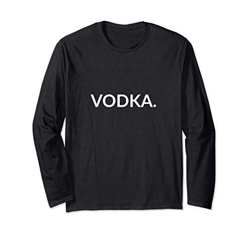 Vodka. Manga Larga