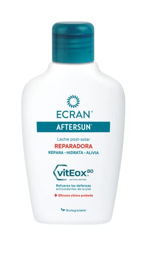 Ecran - Aftersun Leche Post Solar Hidratante y Reparadora, Formato Viaje - 100 ml