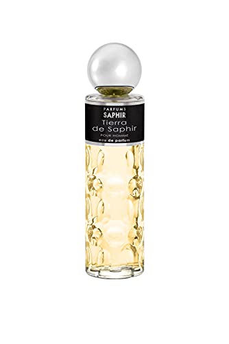 PARFUMS SAPHIR Tierra - Eau de Parfum con vaporizador para Hombre - 200 ml