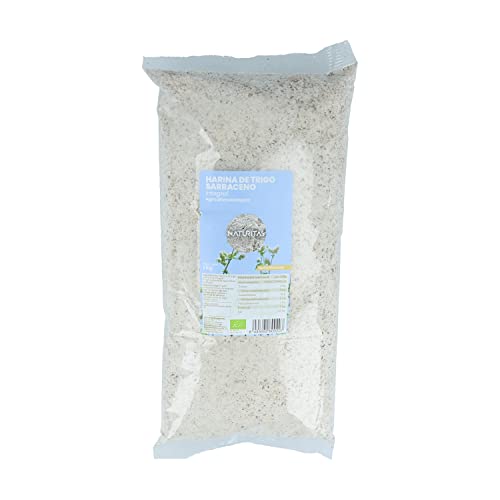 Harina de Trigo Sarraceno Integral Bio 1 kg Naturitas | Alto contenido en fibra | Ayuda a combatir el estreñimiento | Versátil