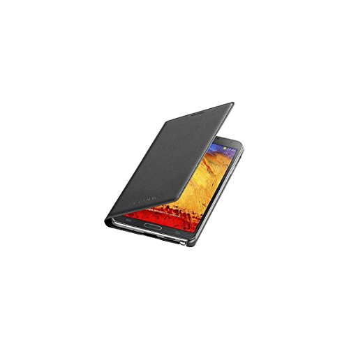 Samsung EFWN900B - Funda tipo libro para Samsung Galaxy Note 3 (piel), color negro